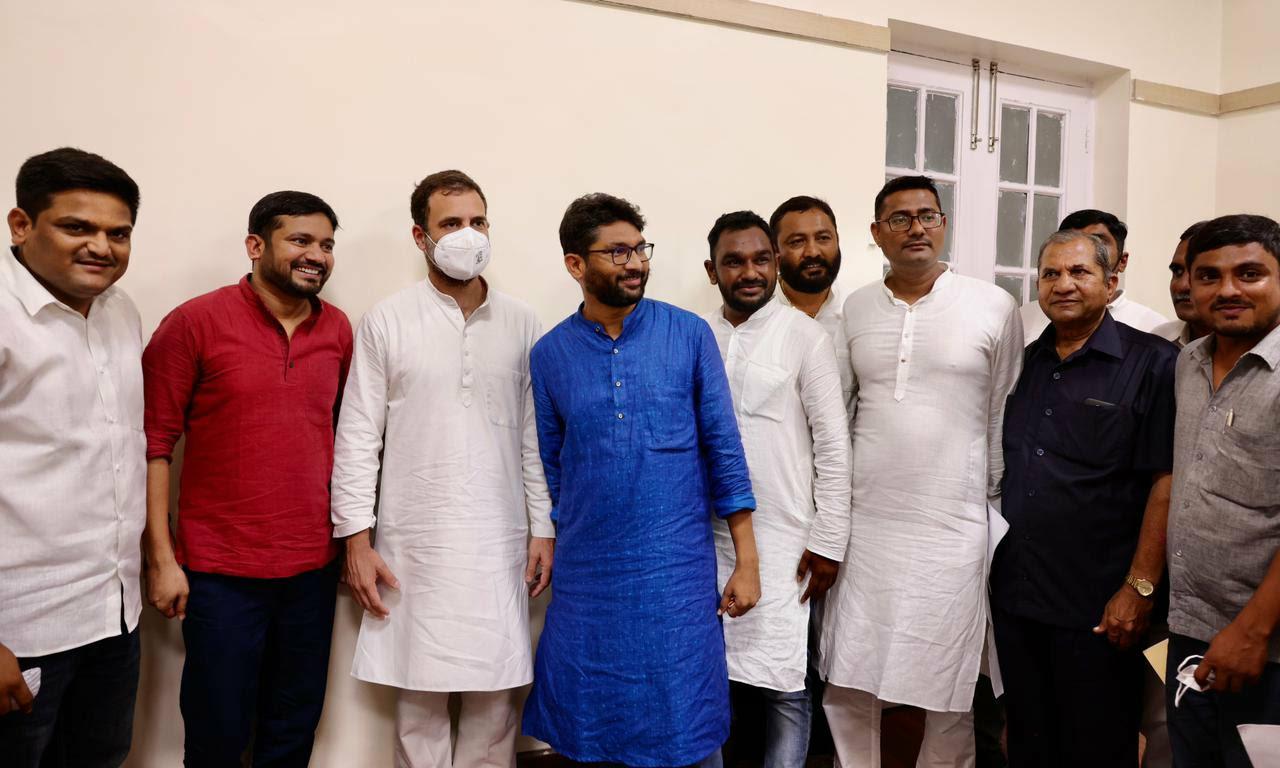 kanhiya kumar, jignesh mevani